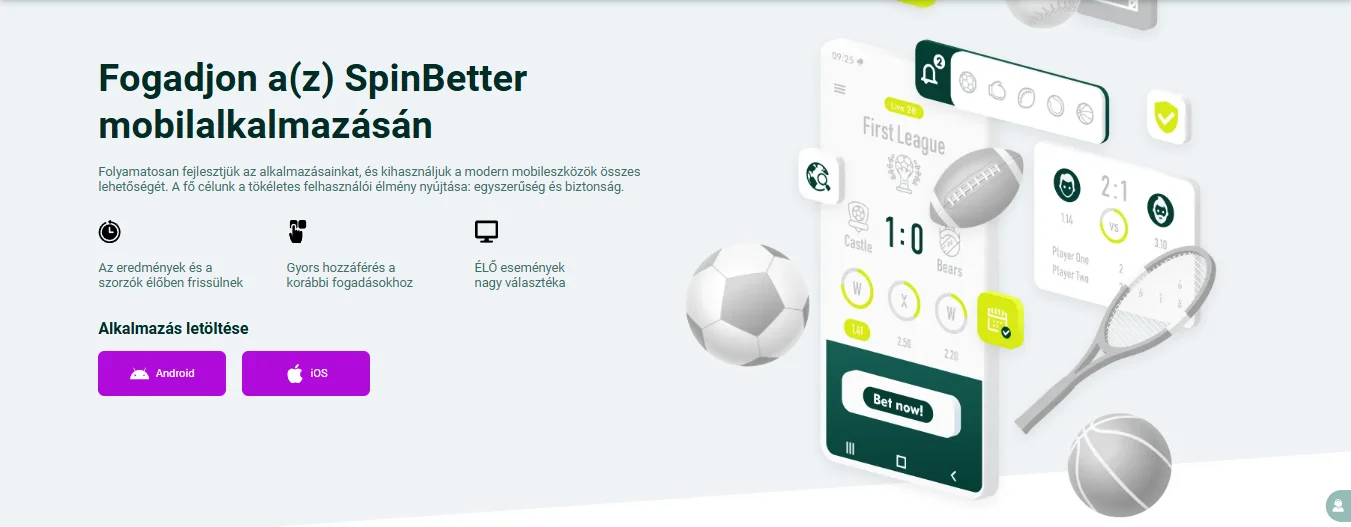 SpinBetter app SpinBetter app